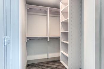 Spacious Walk-In Closets at The Mansfield at Miracle Mile, California